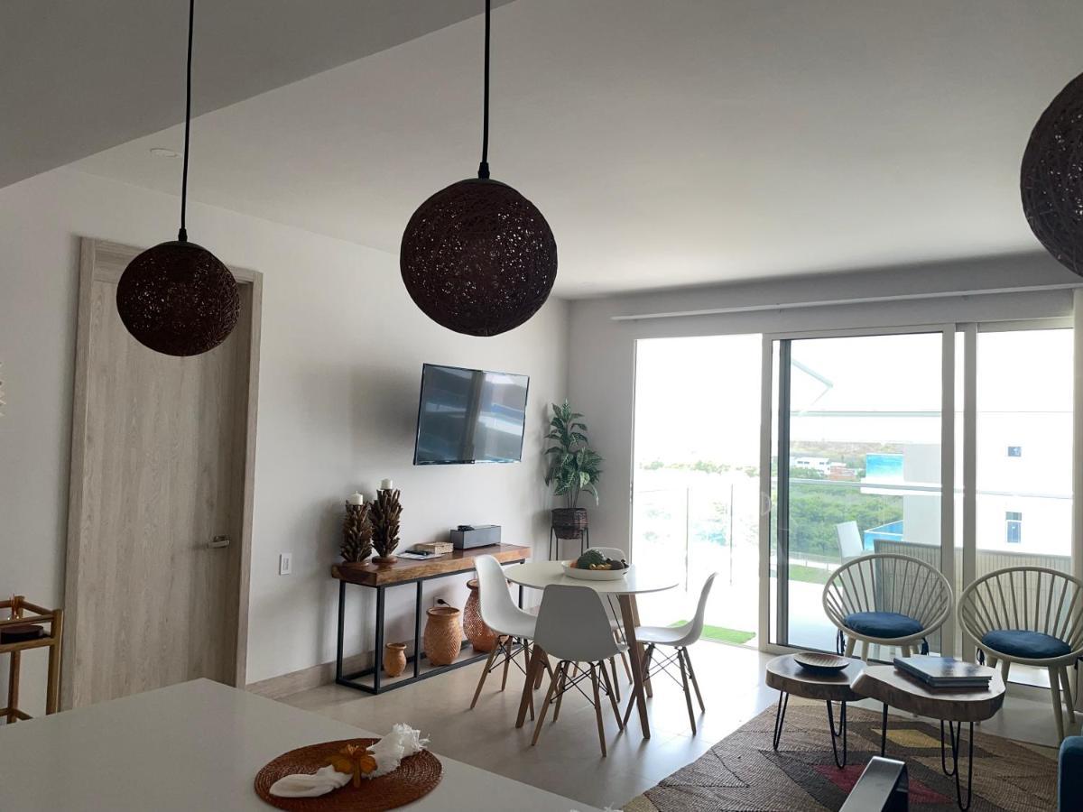 Appartamento Cartagena, Gran Experiencia Frente Al Mar A 20 Minutos Del Centro Historico Y 13 Minutos Del Aeropuerto Esterno foto